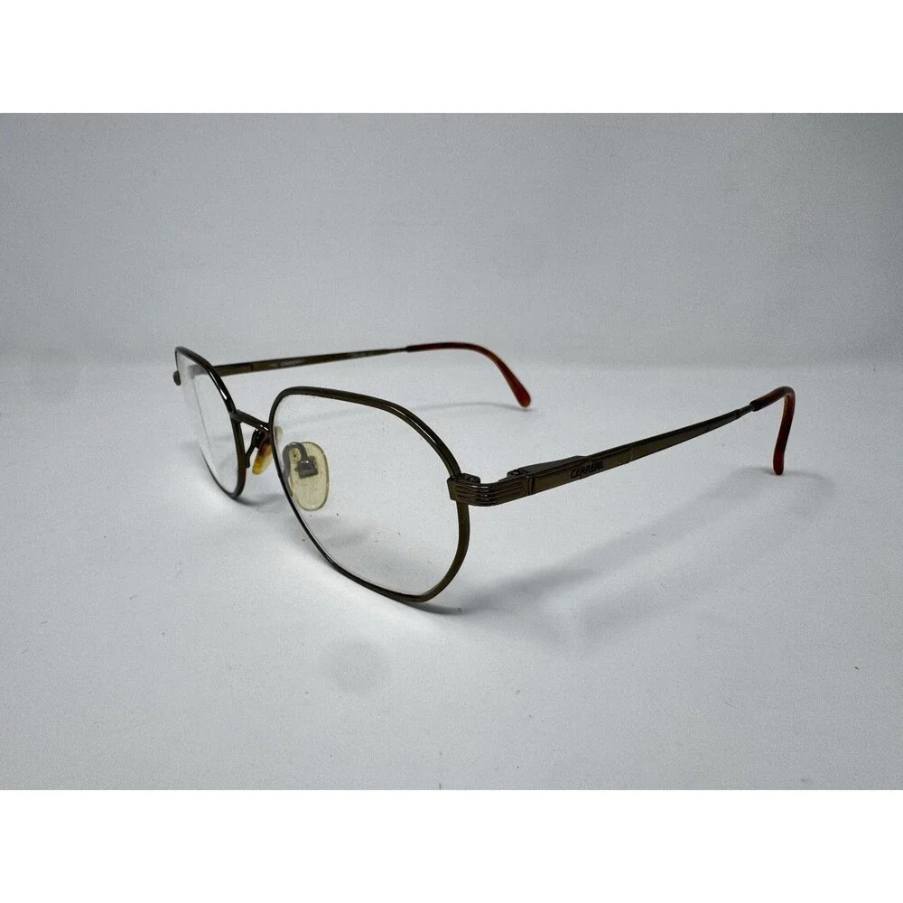 Carrera CA7044 7US Gold Eyeglass Frames 53-20-145 Titanium